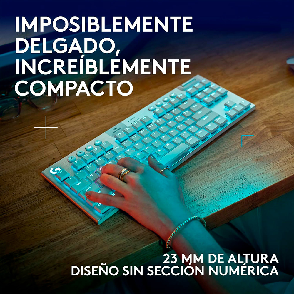 Teclado Mecánico Logitech G G915 X Lightspeed TKL - Tienda de Cómputo en CDMX - PC Gamer - Computadora Gamer