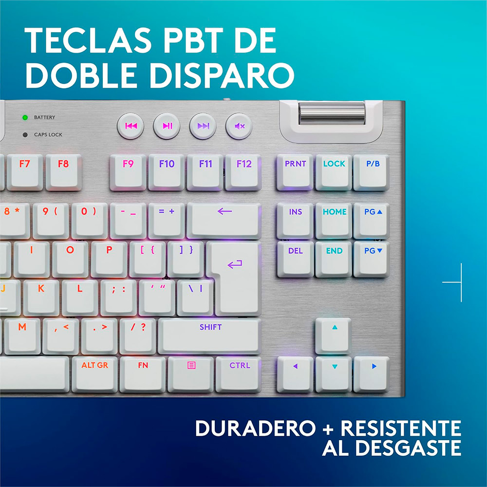 Teclado Mecánico Logitech G G915 X Lightspeed TKL - Tienda de Cómputo en CDMX - PC Gamer - Computadora Gamer