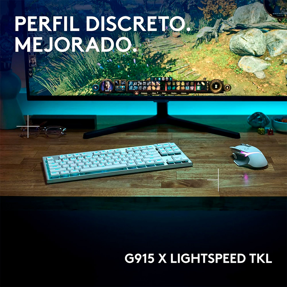 Teclado Mecánico Logitech G G915 X Lightspeed TKL - Tienda de Cómputo en CDMX - PC Gamer - Computadora Gamer