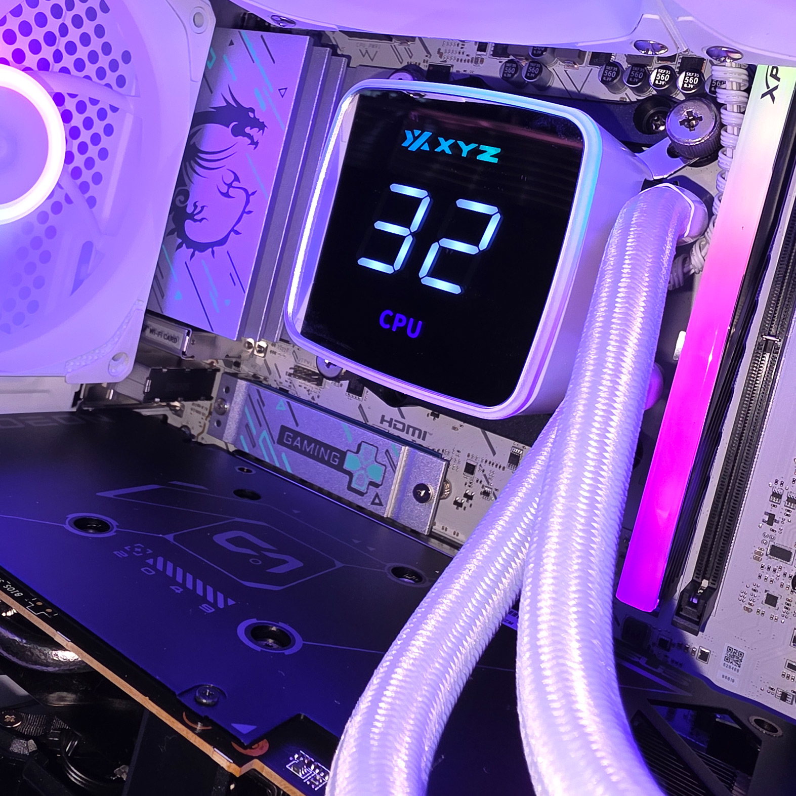 PC Gamer RX 7600 8700F White - Bulltech Store - Tienda de Cómputo en CDMX - PC Gamer - Computadora Gamer