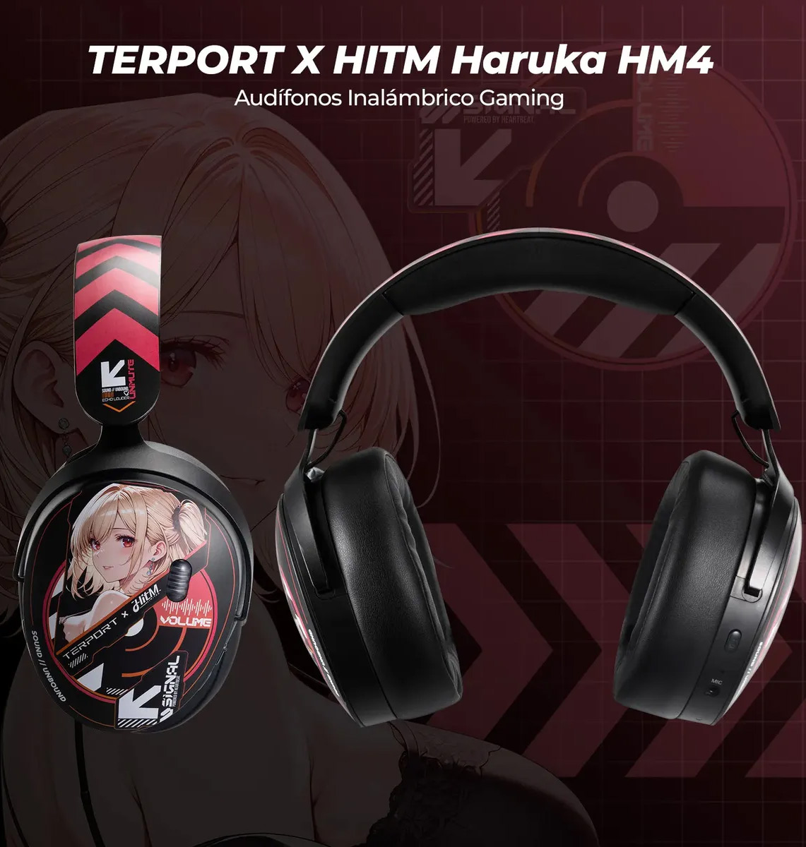 Audífonos Gamer Terport X Haruka HM4 - Tienda de Cómputo en CDMX - PC Gamer - Computadora Gamer