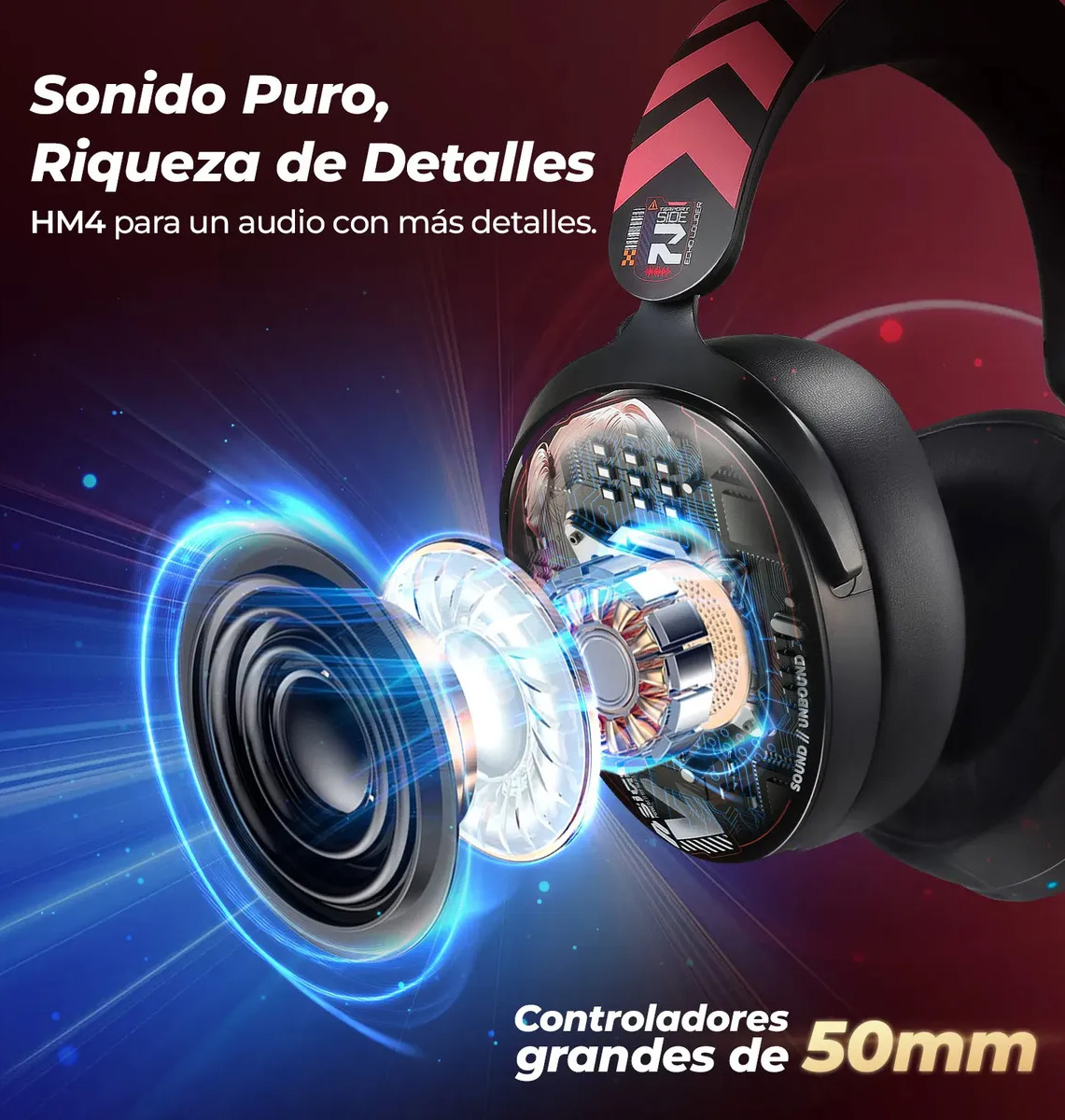 Audífonos Gamer Terport X Haruka HM4 - Tienda de Cómputo en CDMX - PC Gamer - Computadora Gamer