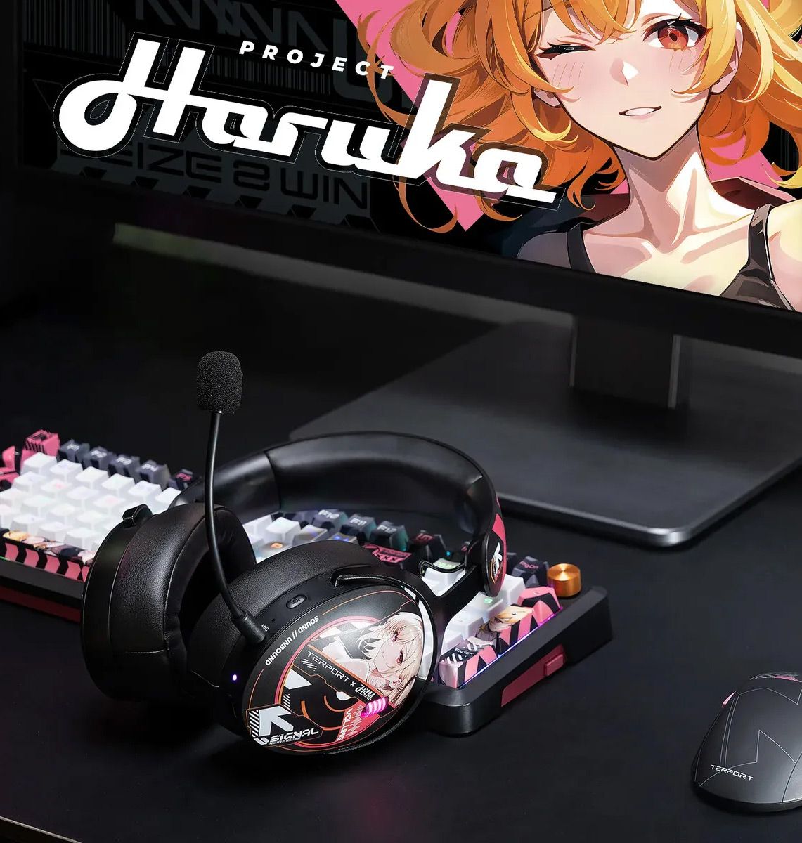 Audífonos Gamer Terport X Haruka HM4 - Tienda de Cómputo en CDMX - PC Gamer - Computadora Gamer