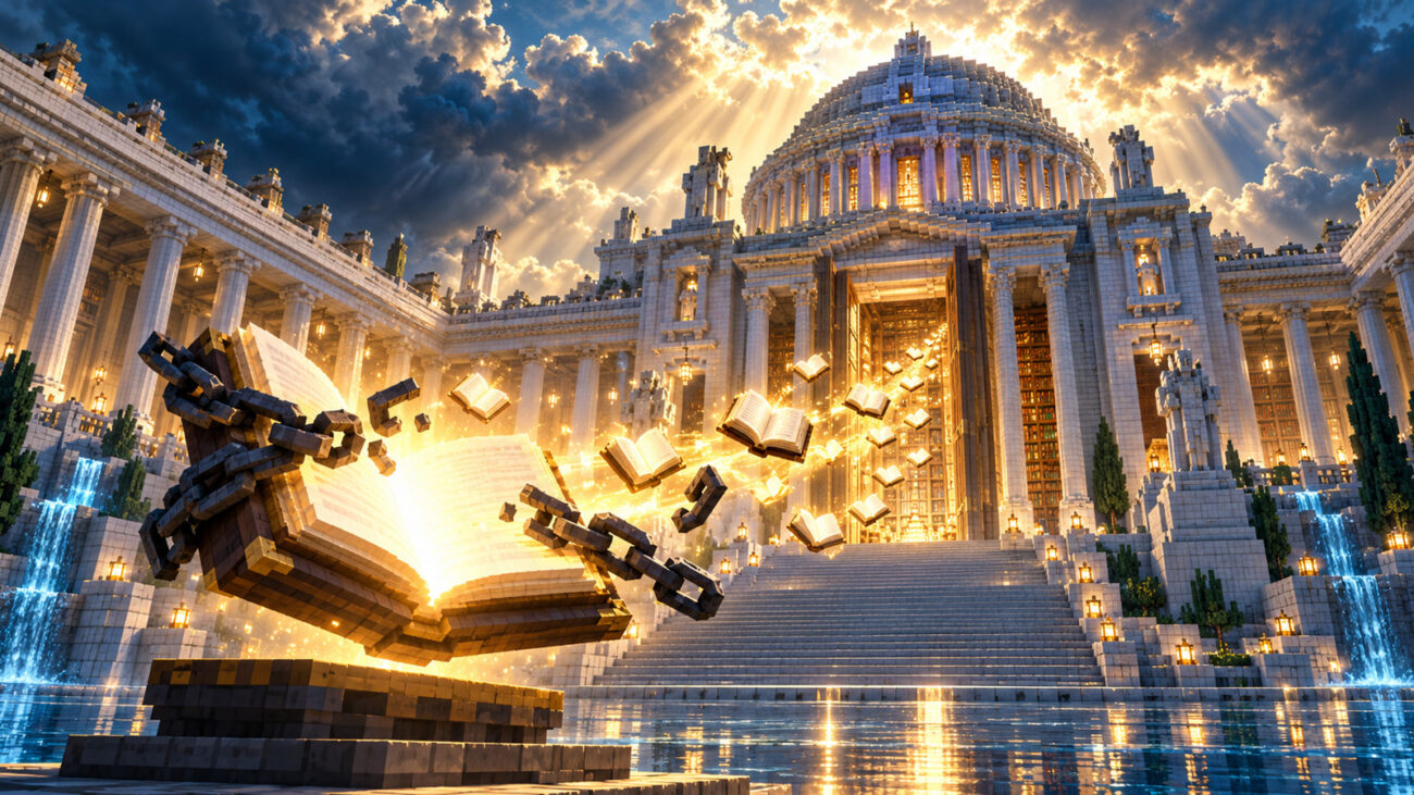 La biblioteca de Minecraft que le hace frente a la censura