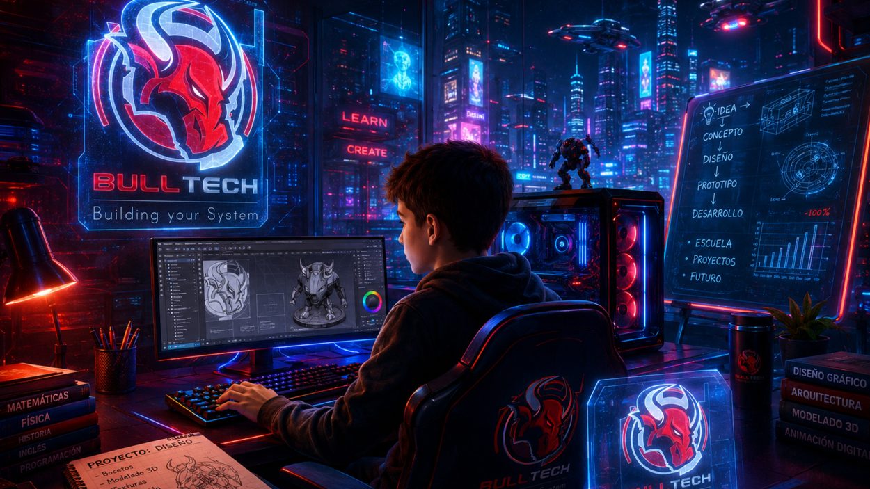 Computadoras Gamer para Escuela, Universidad y Trabajo | Alto Rendimiento en Bulltech Store