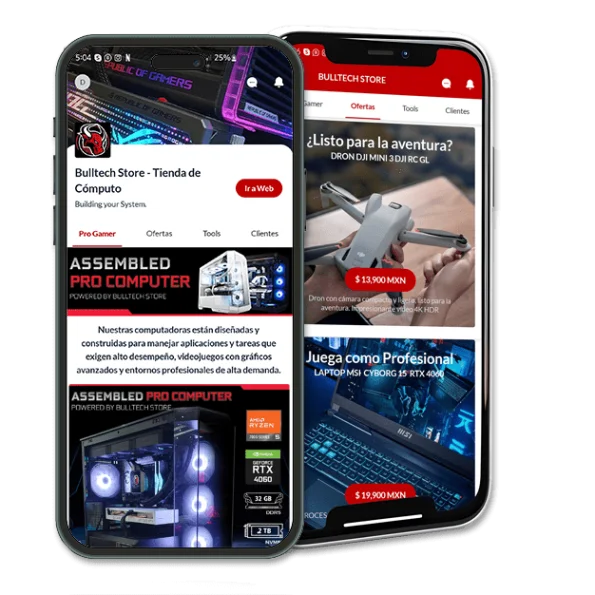App Móvil - Assemble Pro Computer - Bulltech Store